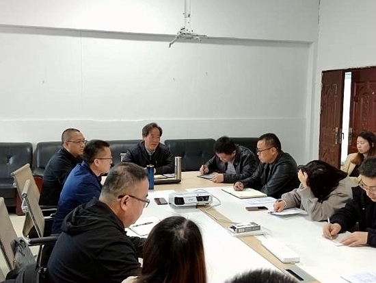 公司黨委副書記、副總經(jīng)理洪濤一行到貴州業(yè)黔調(diào)研指導(dǎo)工作